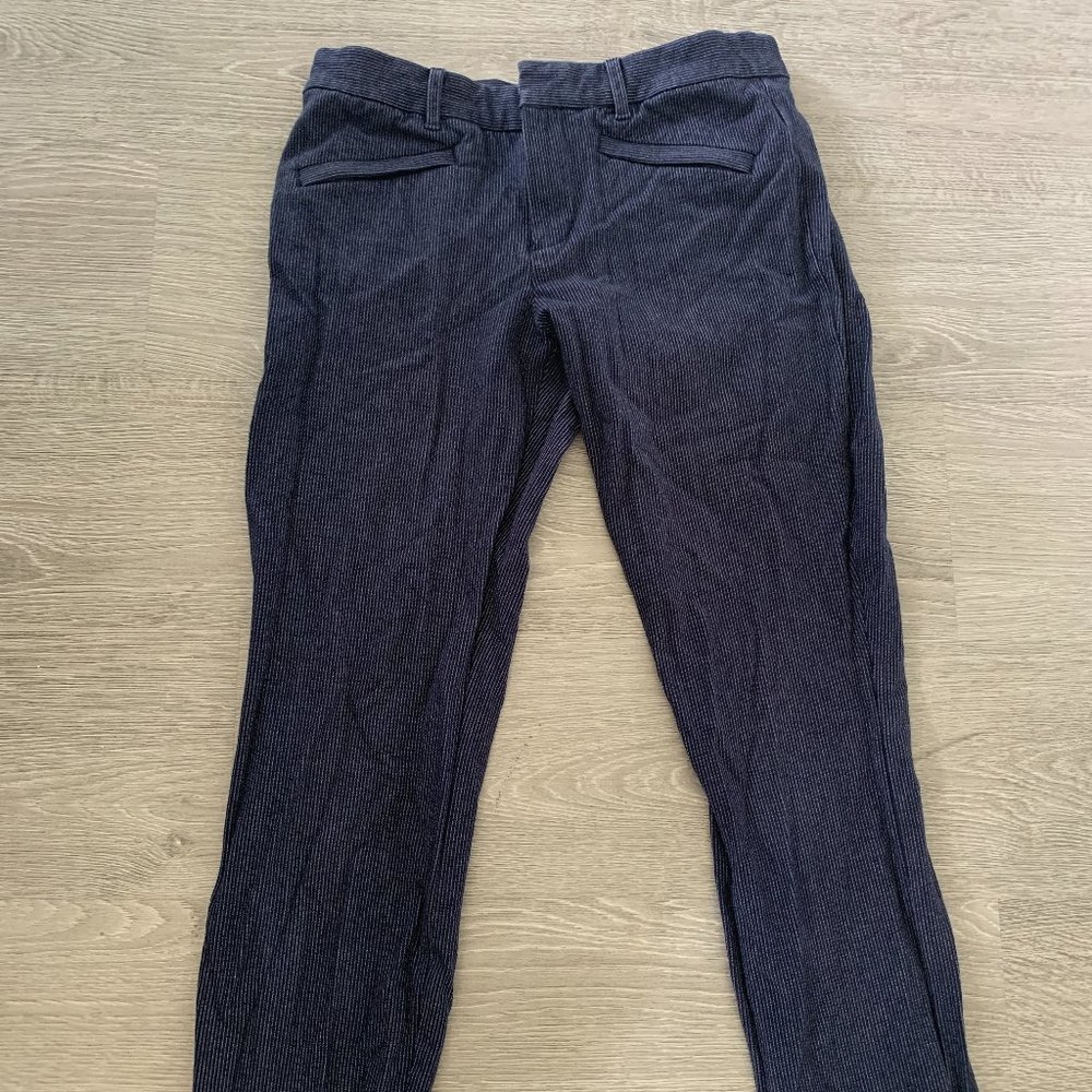 pants bleue striped GAP